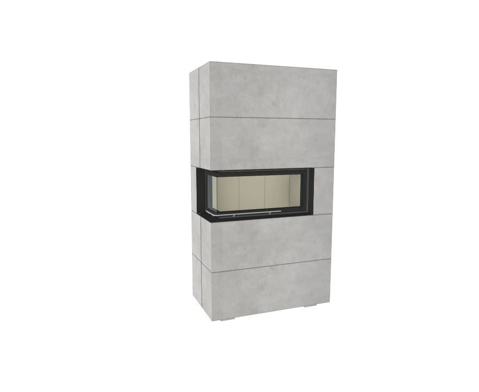 Kaminbausatz Brunner BSK 07 Architektur Kamin Eck Rechts Schiebetür Hoch, 10 KW 3 Kaminbausatz Brunner BSK 07 Architektur Kamin Eck Rechts Schiebetür Hoch, 10 KW