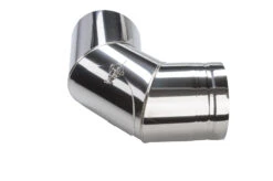 Schornstein Winkel 90° Mit Prüföffnung Doppelwandig - Eka Cosmos D 25 -FeuerLust Verkäufe 0e7ba0191272a8f8d9749415c6b0ad5c