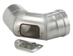 Schornstein Winkel 93° Einwandig Mit Prüföffnung - Eka Complex E -FeuerLust Verkäufe 121 2