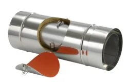 Schornsteinrohr Edelstahl 540 Mm Doppelwandig Mit Prüföffnung - Eka Complex D 25 14 Schornsteinrohr Edelstahl 540 Mm Doppelwandig Mit Prüföffnung - Eka Complex D 25 -FeuerLust Verkäufe 1211 3