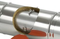 Schornsteinrohr Edelstahl 540 Mm Doppelwandig Mit Prüföffnung - Eka Complex D 25 15 Schornsteinrohr Edelstahl 540 Mm Doppelwandig Mit Prüföffnung - Eka Complex D 25 -FeuerLust Verkäufe 1211 4