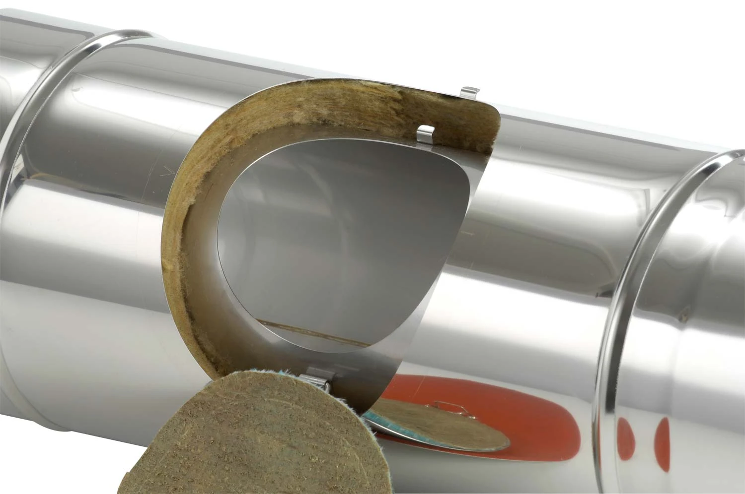 Schornsteinrohr Edelstahl 540 Mm Doppelwandig Mit Prüföffnung - Eka Complex D 25 9 Schornsteinrohr Edelstahl 540 Mm Doppelwandig Mit Prüföffnung - Eka Complex D 25 – Bild 7