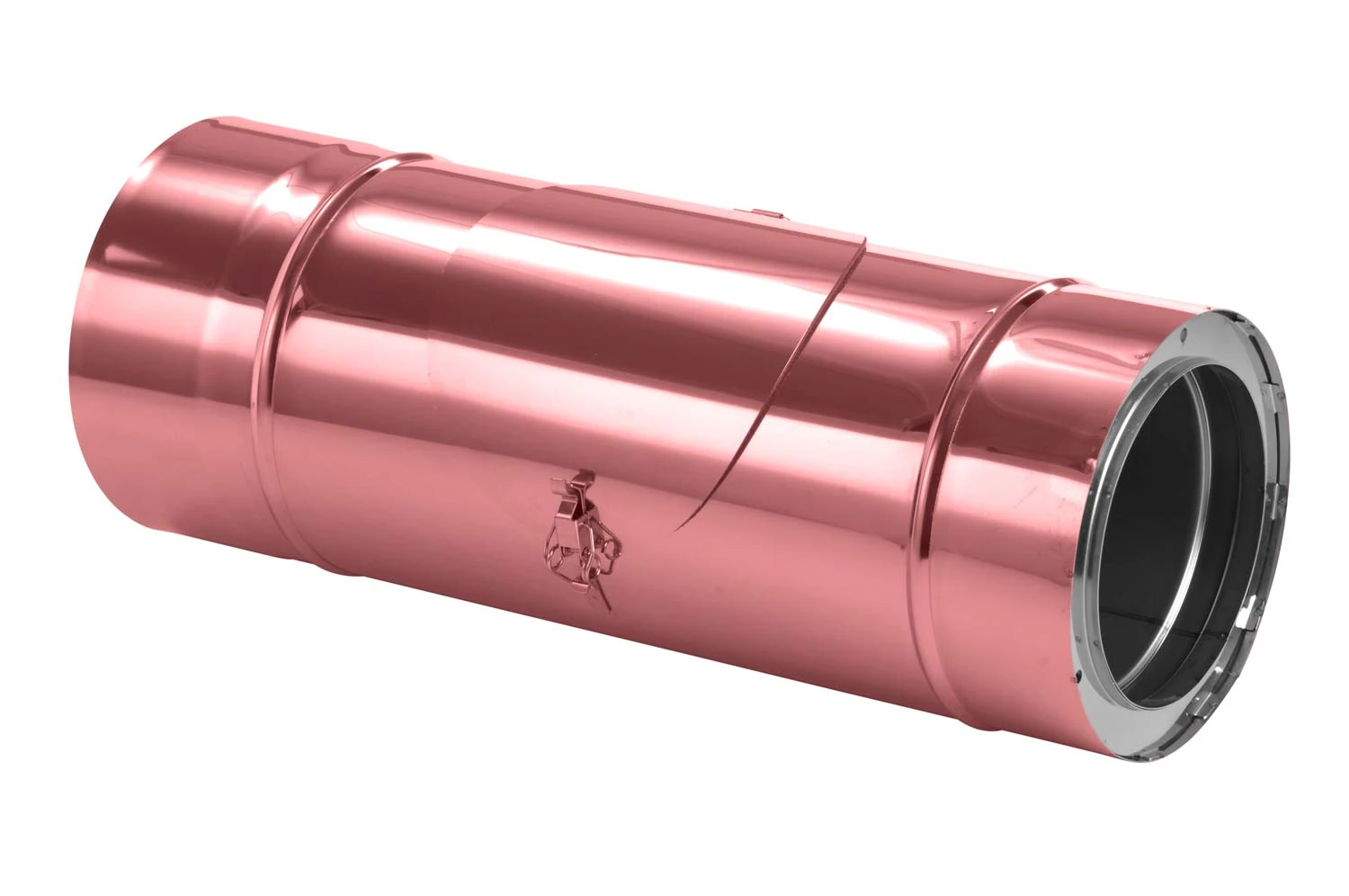 Schornsteinrohr 540 Mm Doppelwandig Mit Prüföffnung Verkupfert - Eka Complex D 25 3 Schornsteinrohr 540 Mm Doppelwandig Mit Prüföffnung Verkupfert - Eka Complex D 25