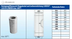 Schornsteinrohr 540 Mm Doppelwandig Mit Prüföffnung Verkupfert - Eka Complex D 25 15 Schornsteinrohr 540 Mm Doppelwandig Mit Prüföffnung Verkupfert - Eka Complex D 25 -FeuerLust Verkäufe 1212 5