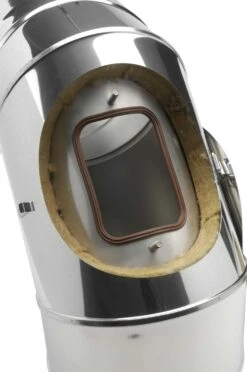 Schornstein Winkel 90° Doppelwandig Mit Prüföffnung - Eka Complex D 25 14 Schornstein Winkel 90° Doppelwandig Mit Prüföffnung - Eka Complex D 25 -FeuerLust Verkäufe 129 4