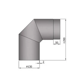 Rauchrohrbogen Stahl 2x 45° Hellgrau 10 Rauchrohrbogen Stahl 2x 45° Hellgrau -FeuerLust Verkäufe 13 251oyigqwcaeot8w
