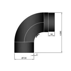 Rauchrohrbogen Stahl 90° Schwarz, Gezogen Mit Tür 7 Rauchrohrbogen Stahl 90° Schwarz, Gezogen Mit Tür -FeuerLust Verkäufe 13 282wcgwx6ovax7rf