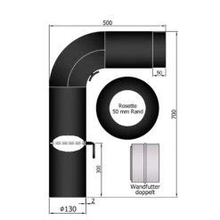 Rauchrohr Set Stahl 90° 700 X 500 Mm Schwarz, Gezogen 7 Rauchrohr Set Stahl 90° 700 X 500 Mm Schwarz, Gezogen -FeuerLust Verkäufe 13 43093ch0zbj1b4at