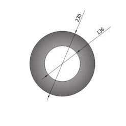 Wandrosette Stahl Randbreite 50 Mm Hellgrau 7 Wandrosette Stahl Randbreite 50 Mm Hellgrau -FeuerLust Verkäufe 13 621lmvamjkngtmpq