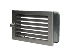 Warmluftgitter Edelstahl Hochglänzend