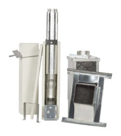 F90 Leichtbauschornstein 15,2 M V4A-Edelstahl NW 80-130 Mm - Eka L90 Compact 26 F90 Leichtbauschornstein 15,2 M V4A-Edelstahl NW 80-130 Mm - Eka L90 Compact -FeuerLust Verkäufe 1647 1