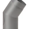Rauchrohrbogen Stahl 33° Ø 150 Mm Hellgrau Mit Tür 2 Rauchrohrbogen Stahl 33° Ø 150 Mm Hellgrau Mit Tür -FeuerLust Verkäufe 1749 0