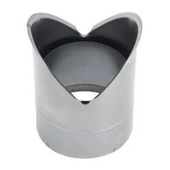 Eck-Doppelwandfutter Rauchrohr Stahl Innen-Eck Ø 150 Mm Unlackiert