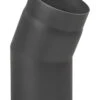 Rauchrohrbogen Stahl 22° Schwarz 1 Rauchrohrbogen Stahl 22° Schwarz -FeuerLust Verkäufe 1847 0