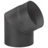 Rauchrohrbogen Stahl 60° Ø 150 Mm Schwarz -FeuerLust Verkäufe 1860 0