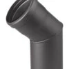 Pellet-Ofenrohrbogen Stahl 45° Schwarz 1 Pellet-Ofenrohrbogen Stahl 45° Schwarz -FeuerLust Verkäufe 1926 0