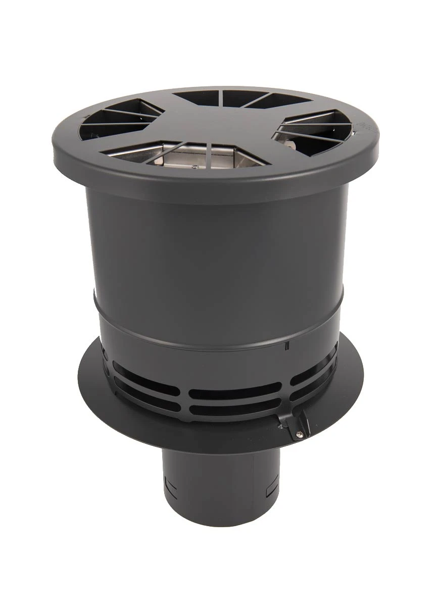 Rauchgasventilator BlueChimney Edelstahl 8 Rauchgasventilator BlueChimney Edelstahl – Bild 6