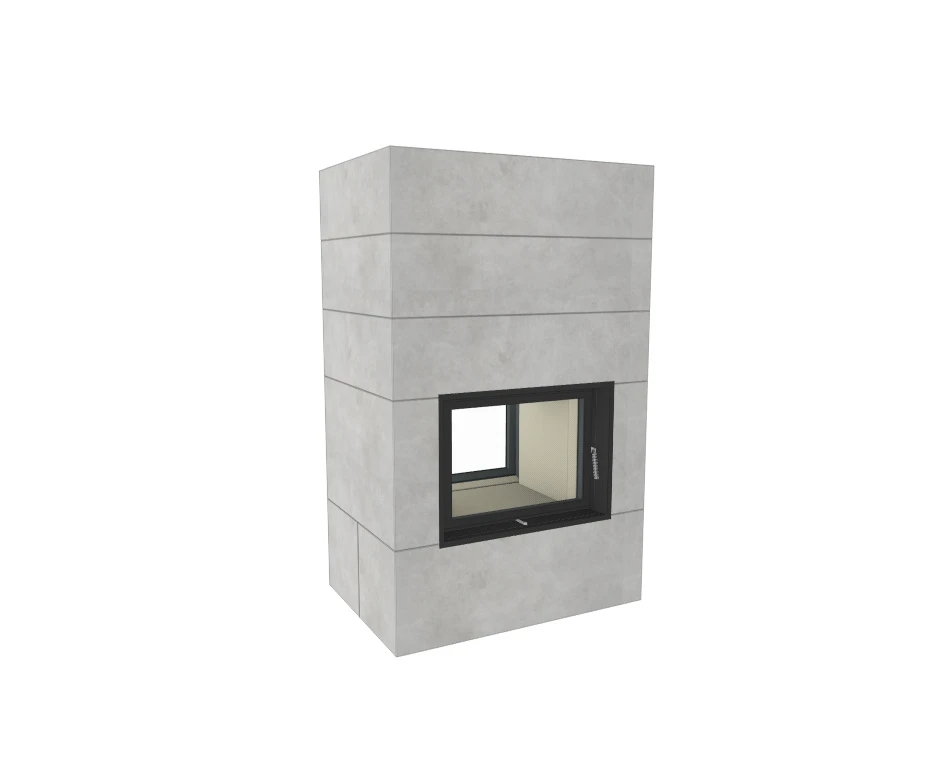 Kaminbausatz Brunner Systemkamin BSK 08 Kompakt Kamin Tunnel, 11 KW 4 Kaminbausatz Brunner Systemkamin BSK 08 Kompakt Kamin Tunnel, 11 KW – Bild 2