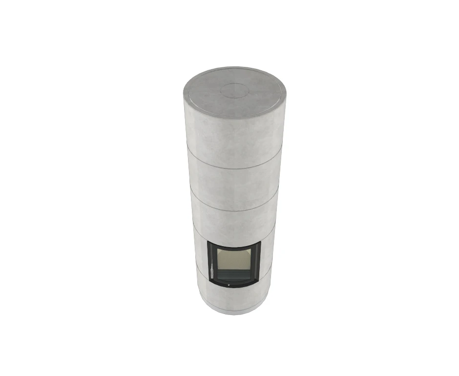 Brunner Klein-Speicherofen KSO 33r Mit Wärmebetonverkleidung 5 Brunner Klein-Speicherofen KSO 33r Mit Wärmebetonverkleidung – Bild 3