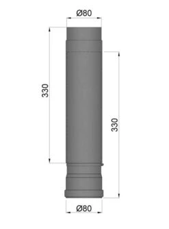 Teleskop-Pellet-Ofenrohr Stahl 500-800 Mm Schwarz -FeuerLust Verkäufe 207becaa6694342e09a51d8c6a85ea1f
