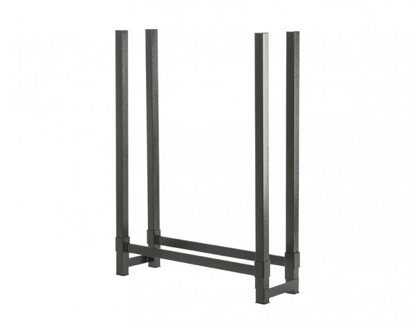 Kaminholzregal RACK Basis 1M, Schwarz 4 Kaminholzregal RACK Basis 1M, Schwarz – Bild 2