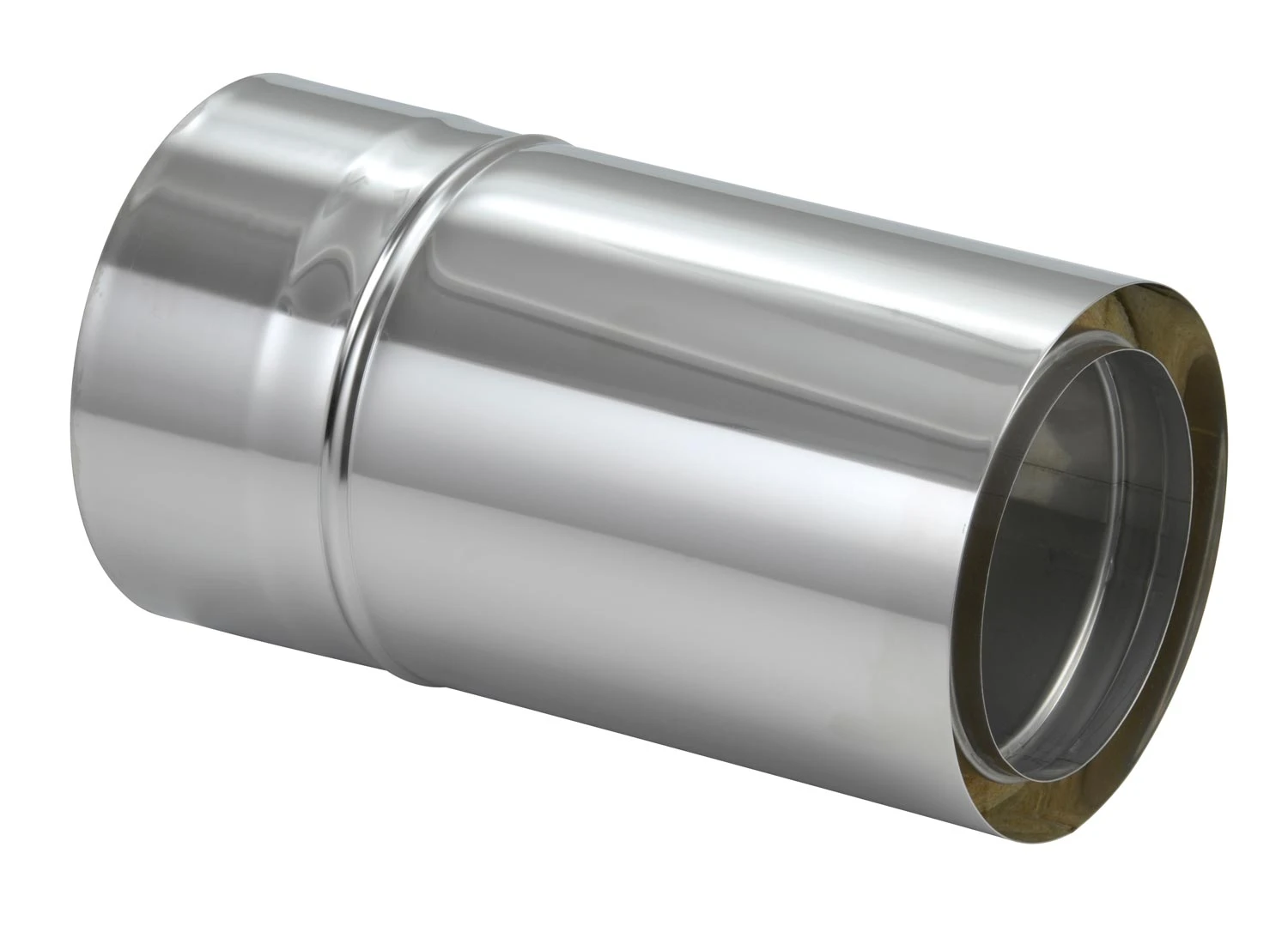 Schornsteinrohr Edelstahl 360 Mm Doppelwandig Kürzbar - Eka Complex D 25 6 Schornsteinrohr Edelstahl 360 Mm Doppelwandig Kürzbar - Eka Complex D 25 – Bild 4