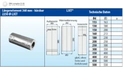 Schornsteinrohr Edelstahl 360 Mm Doppelwandig Kürzbar - Eka Complex D 25 11 Schornsteinrohr Edelstahl 360 Mm Doppelwandig Kürzbar - Eka Complex D 25 -FeuerLust Verkäufe 213 3