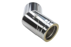 Schornstein Winkel 45° Mit Prüföffnung Doppelwandig - Eka Cosmos D 25 -FeuerLust Verkäufe 2200 150 bp45kdiso 2 0