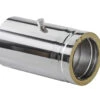 Schornsteinrohr Edelstahl 360 Mm Doppelwandig Mit Messstutzen - Eka Cosmos D 25 2 Schornsteinrohr Edelstahl 360 Mm Doppelwandig Mit Messstutzen - Eka Cosmos D 25 -FeuerLust Verkäufe 2200 150 lm liegend 1