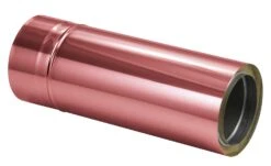 Schornsteinrohr 540 Mm Doppelwandig Kürzbar Verkupfert - Eka Complex D 25 -FeuerLust Verkäufe 224 2