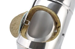 Schornstein Winkel 45° Doppelwandig Mit Prüföffnung - Eka Complex D 25 -FeuerLust Verkäufe 2333 3