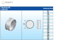 Blinddeckel Edelstahl Einwandig - Eka Complex E 7 Blinddeckel Edelstahl Einwandig - Eka Complex E -FeuerLust Verkäufe 245 1