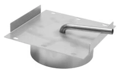 Konsolplatte Mit Kondensatablauf Edelstahl Doppelwandig - Eka Complex D 25 -FeuerLust Verkäufe 248 1