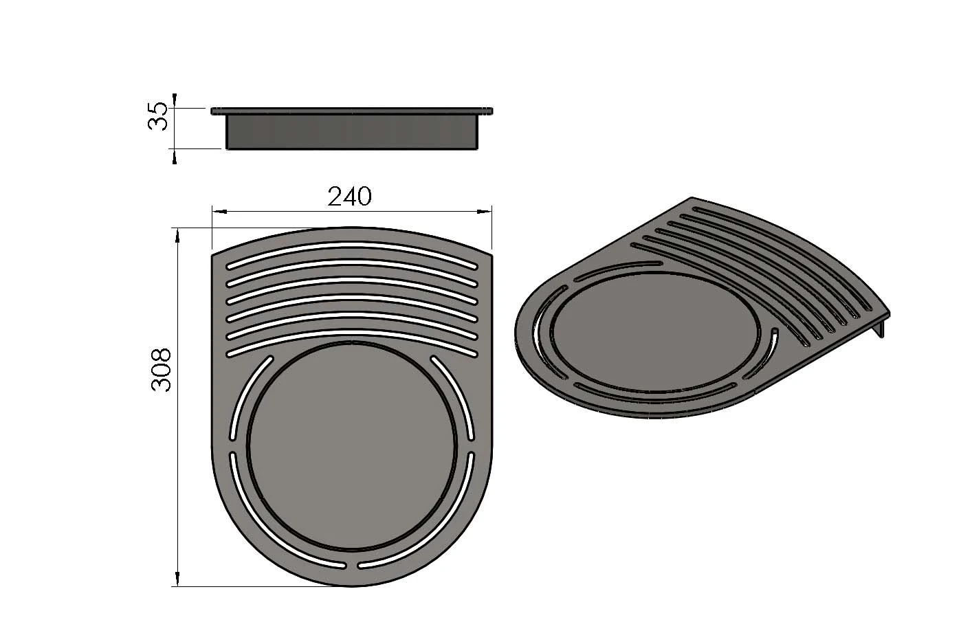 Kaminofen TermaTech TT20Rs Speckstein Schwarz, 5 KW 8 Kaminofen TermaTech TT20Rs Speckstein Schwarz, 5 KW – Bild 6