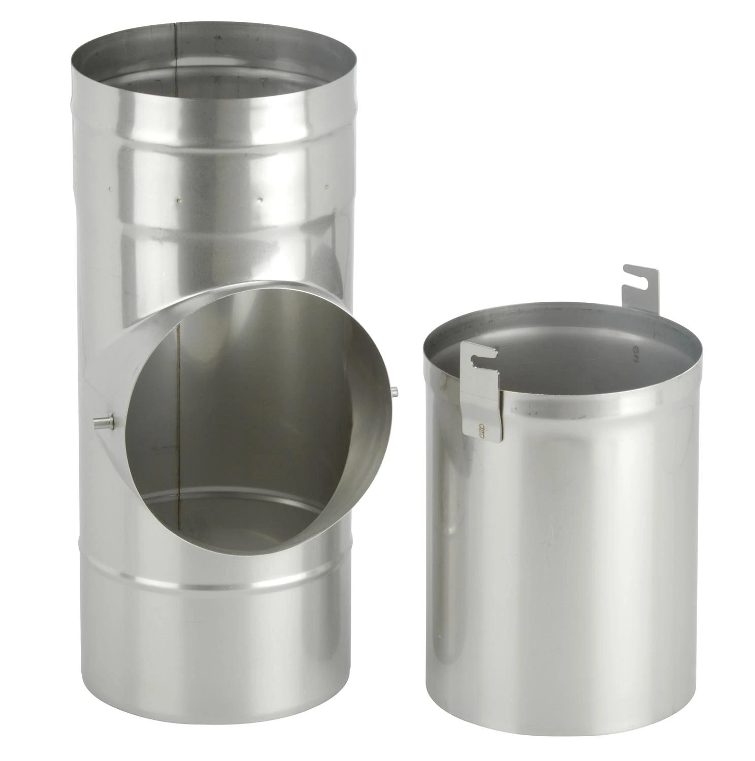 Feuerungsanschluss 90° Bajonettanschluss Edelstahl Einwandig - Eka Complex E 7 Feuerungsanschluss 90° Bajonettanschluss Edelstahl Einwandig - Eka Complex E – Bild 5