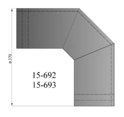 Hitzeschild Doppelwandig Für Rauchrohrbogen Stahl 2x 45° Ø 150 Mm Schwarz 9 Hitzeschild Doppelwandig Für Rauchrohrbogen Stahl 2x 45° Ø 150 Mm Schwarz -FeuerLust Verkäufe 2950 2