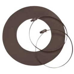 Rosette Mit Zwei Schellen Für Aluflexrohr, Braun -FeuerLust Verkäufe 2b50e86c9ed8ba17dbbbfac0df52ea86