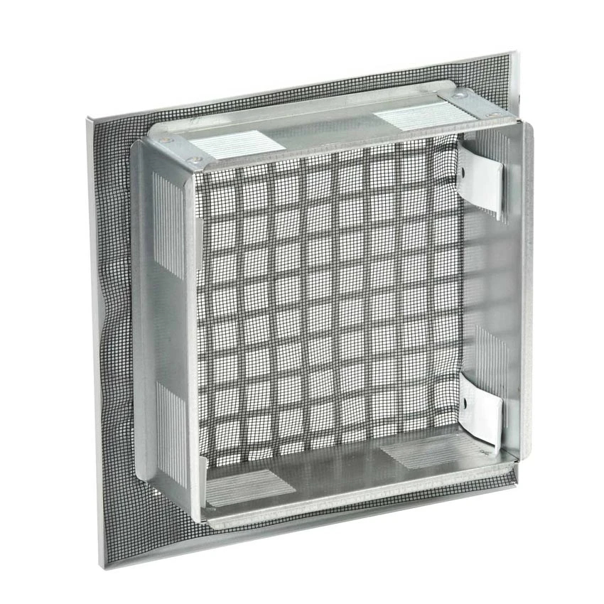 Lüftungsgitter 150 X 150 Mm Für Schornsteinschächte, Weiß 6 Lüftungsgitter 150 X 150 Mm Für Schornsteinschächte, Weiß – Bild 4