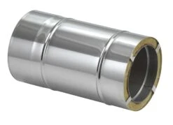 EKA Schornsteinverlängerung 0,3 M Doppelwandig Edelstahl - Konfigurierbar 21 EKA Schornsteinverlängerung 0,3 M Doppelwandig Edelstahl - Konfigurierbar -FeuerLust Verkäufe 330 2