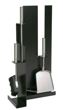 Kaminbesteck Lienbacher Aus Edelstahl, 3- Teilig, Schwarz Beschichtet -FeuerLust Verkäufe 3351 0