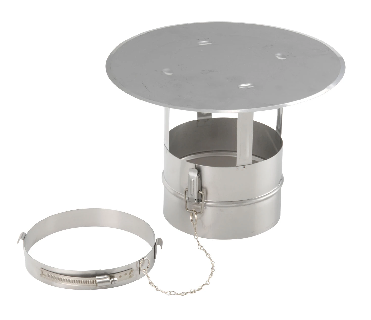 Regenhaube Edelstahl Einwandig - Eka Complex E 3 Regenhaube Edelstahl Einwandig - Eka Complex E