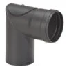 Pellet-Ofenrohrbogen Stahl 90° Schwarz, Mit Tür Auf Muffenseite 1 Pellet-Ofenrohrbogen Stahl 90° Schwarz, Mit Tür Auf Muffenseite -FeuerLust Verkäufe 3451 0