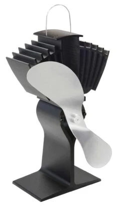 Kaminofen Ventilator Ecofan 812 KBX AirMax, Schwarz-silber