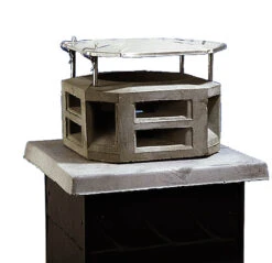 Orkanaufsatz Mit Dach Aus Beton 17 Orkanaufsatz Mit Dach Aus Beton -FeuerLust Verkäufe 354 3