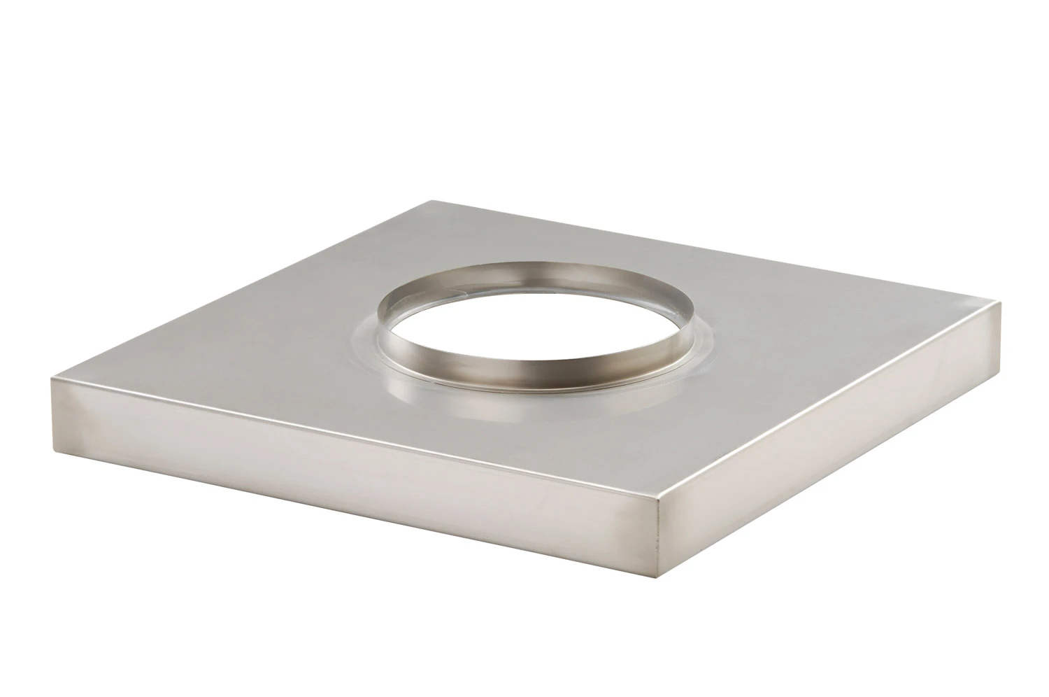 EKA Schornsteinkopfeinfassung Edelstahl Matt - Einzügiger Schacht 5 EKA Schornsteinkopfeinfassung Edelstahl Matt - Einzügiger Schacht – Bild 3