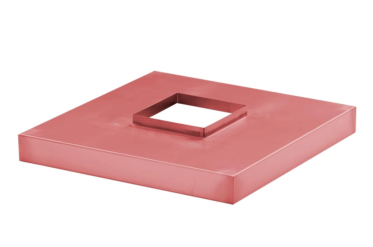 EKA Schornsteinkopfeinfassung Kupfer - Einzügiger Schacht 3 EKA Schornsteinkopfeinfassung Kupfer - Einzügiger Schacht