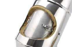 Schornstein Winkel 45° Doppelwandig Mit Prüföffnung - Eka Complex D 50 -FeuerLust Verkäufe 3907 2