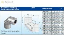Schornstein Winkel 90° Doppelwandig Mit Prüföffnung Verkupfert - Eka Complex D 50 15 Schornstein Winkel 90° Doppelwandig Mit Prüföffnung Verkupfert - Eka Complex D 50 -FeuerLust Verkäufe 3915 5