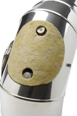 Schornstein Winkel 90° Doppelwandig Mit Prüföffnung - Eka Chromos D 25 12 Schornstein Winkel 90° Doppelwandig Mit Prüföffnung - Eka Chromos D 25 -FeuerLust Verkäufe 3924 2