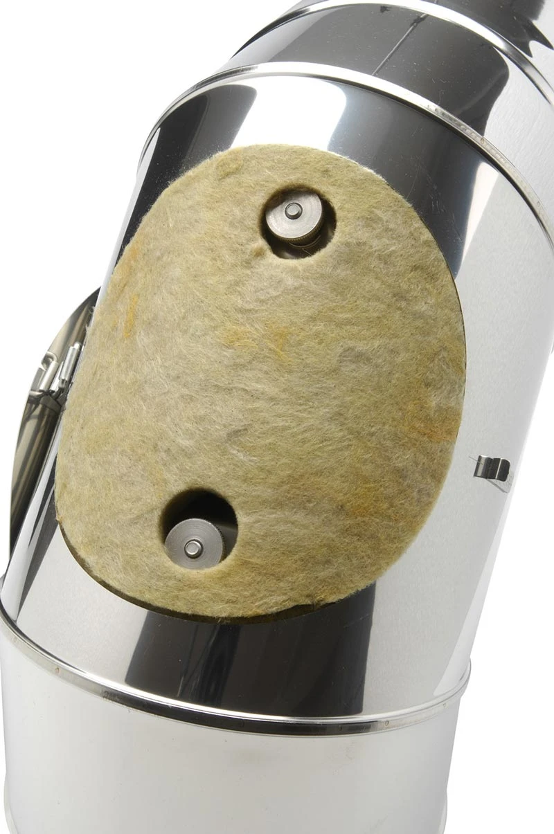Schornstein Winkel 90° Doppelwandig Mit Prüföffnung - Eka Chromos D 25 6 Schornstein Winkel 90° Doppelwandig Mit Prüföffnung - Eka Chromos D 25 – Bild 4